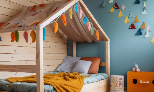 Le lit cabane : l’ultime terrain de jeu et de repos pour enfant