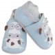 Petits chaussons en cuir