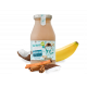 Smoothie banane noix de coco cannelle