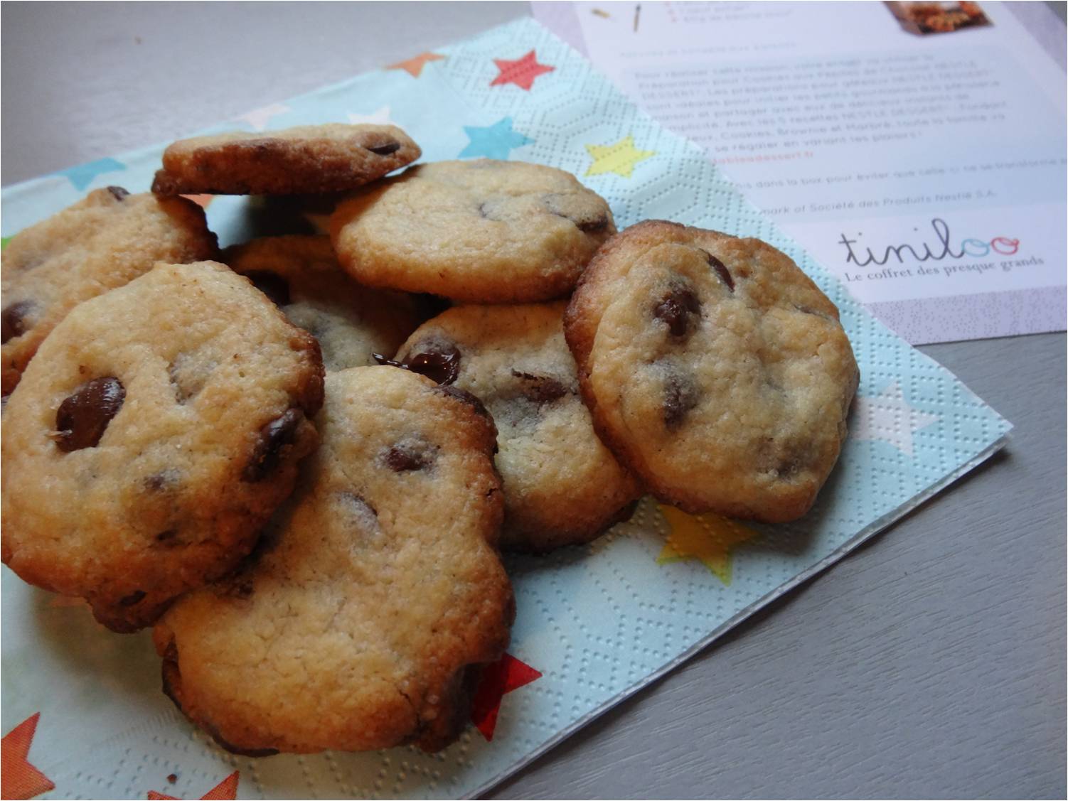 Un D Licieux Go Ter Cookies Aux P Pites De Chocolat Tiniloo