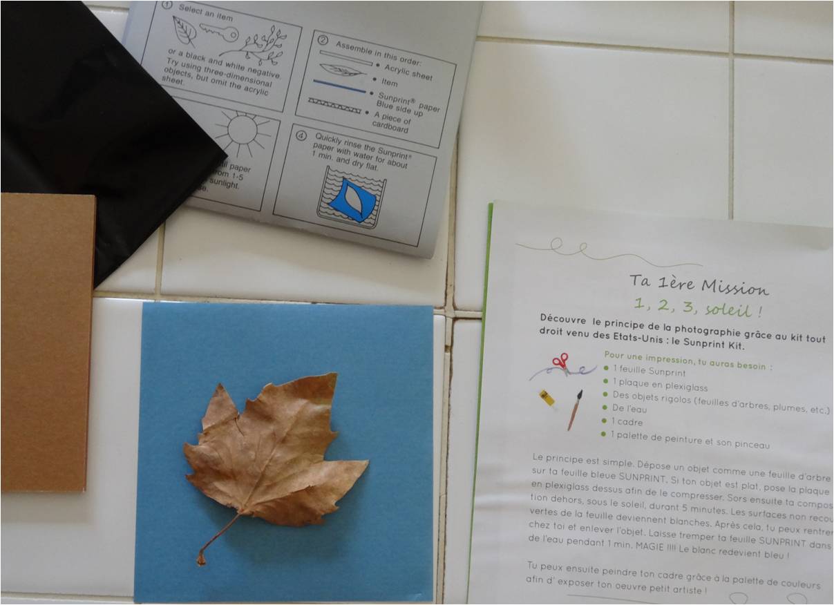 1, 2, 3, soleil ! L'impression solaire !