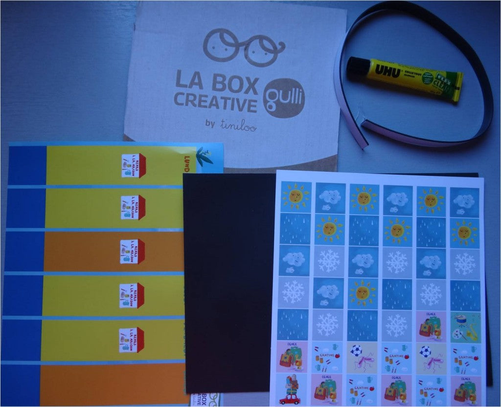 Un semainier magnétique pour une rentrée organisée !!!