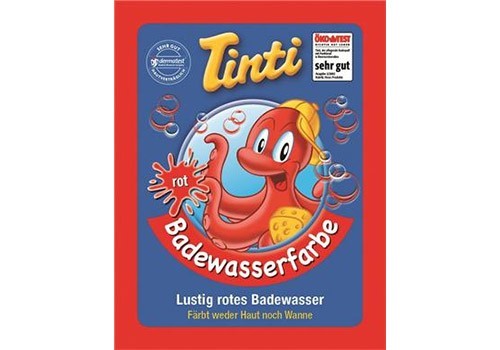 Sachet de couleur pour le bain