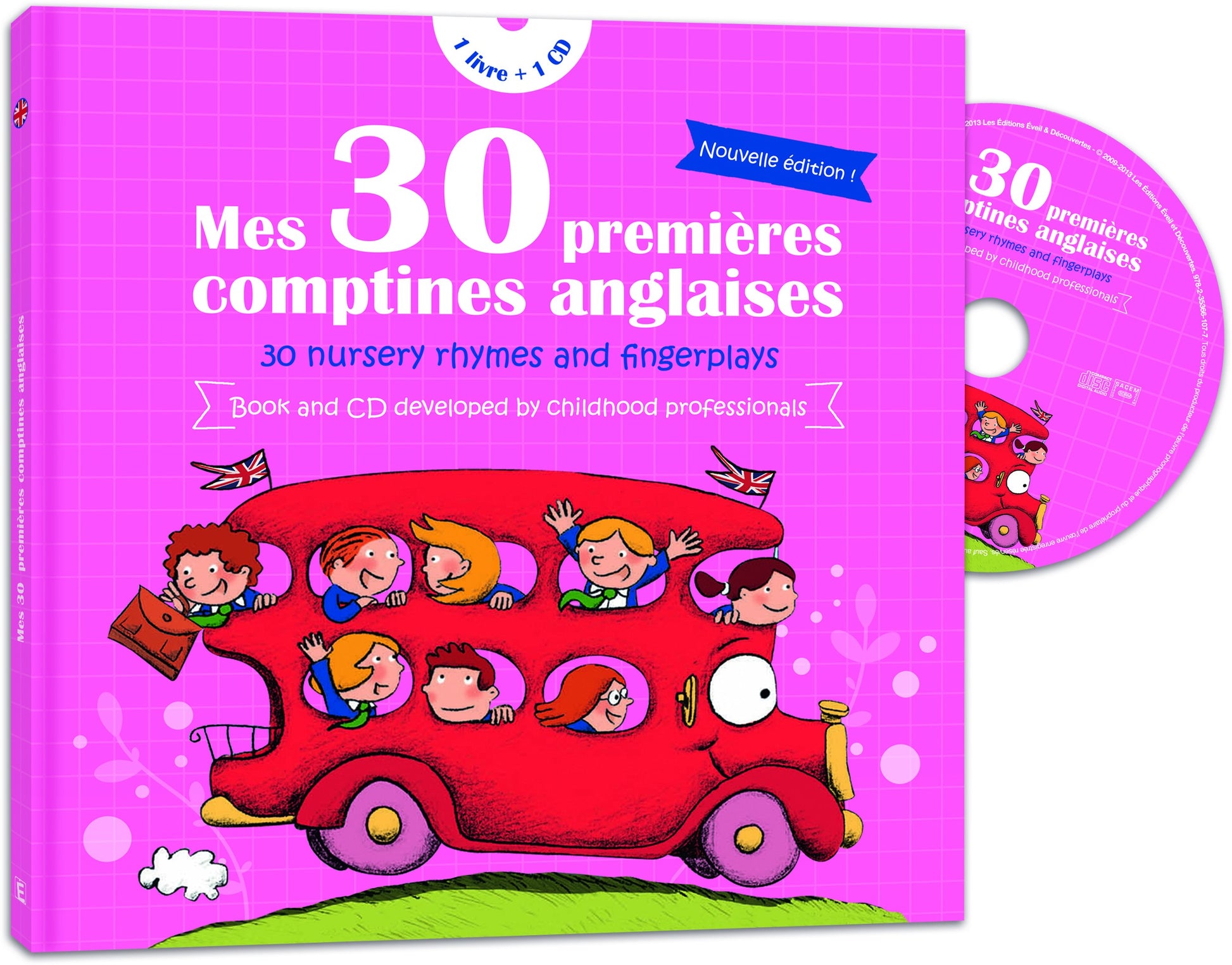 Livre CD Mes 30 premières comptines anglaises