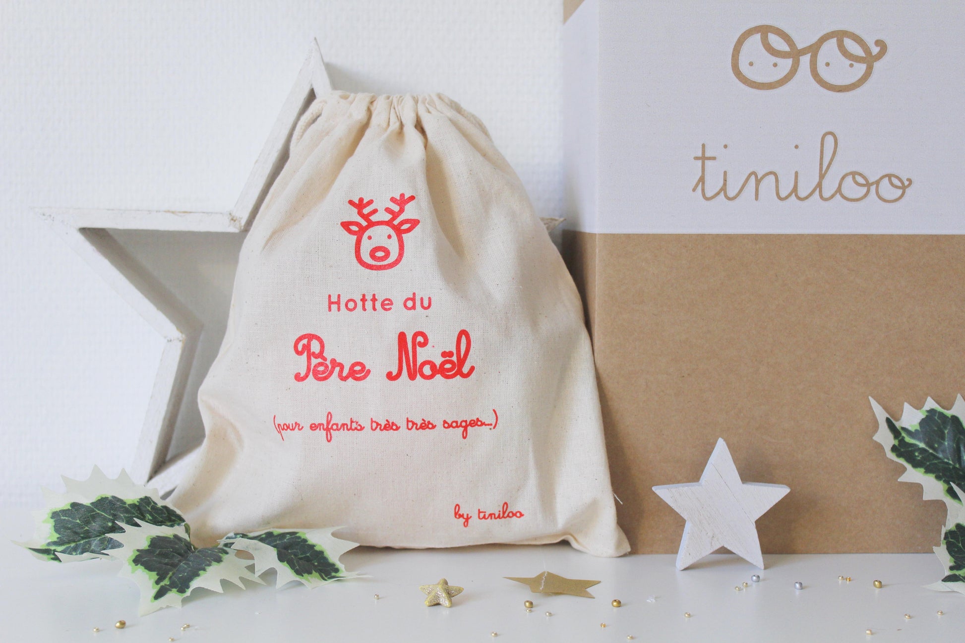 Pochon "Hotte du Père Noël"