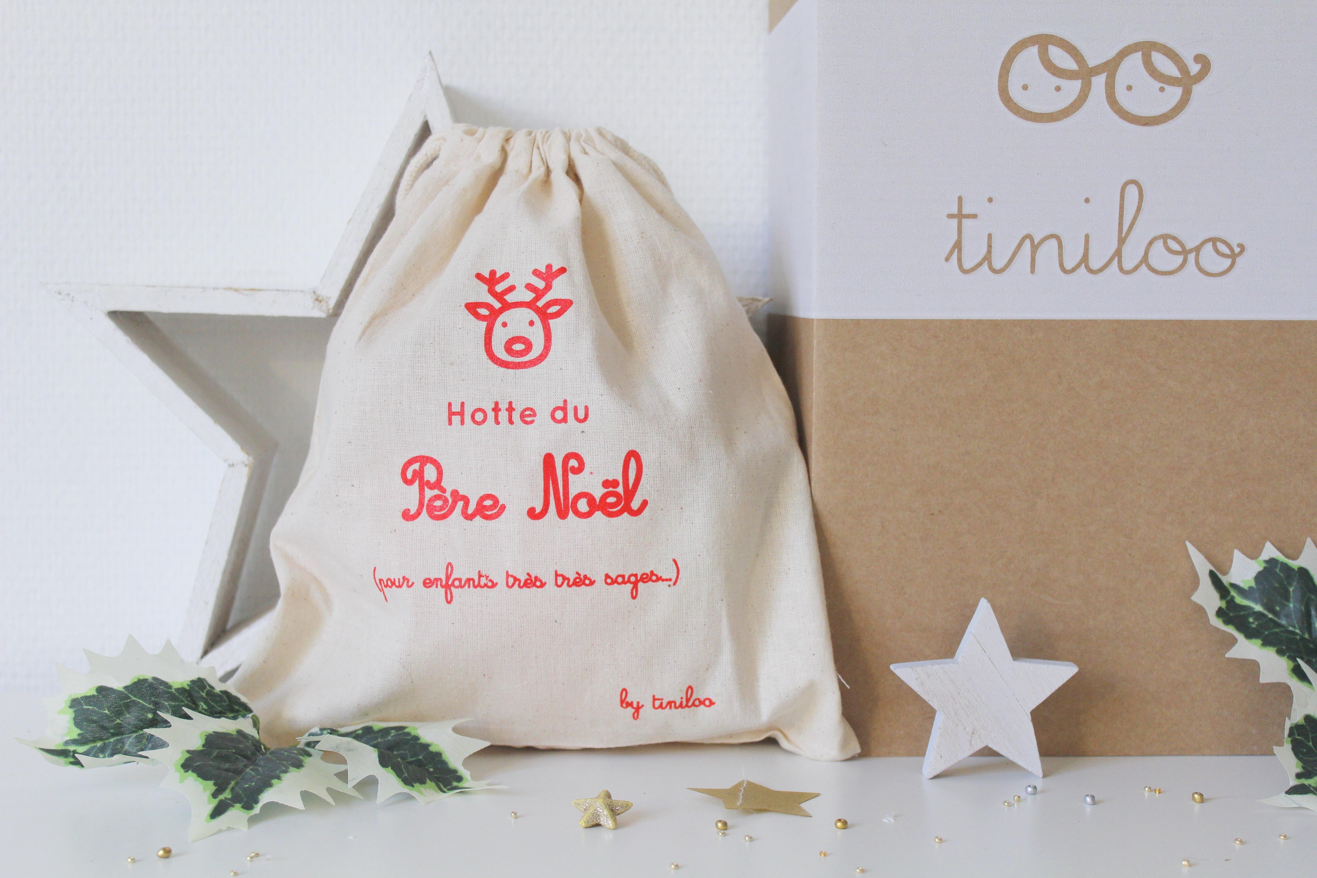 Pochon "Hotte du Père Noël"