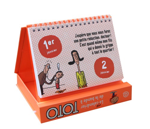 Le vrai calendrier de la bande à Toto