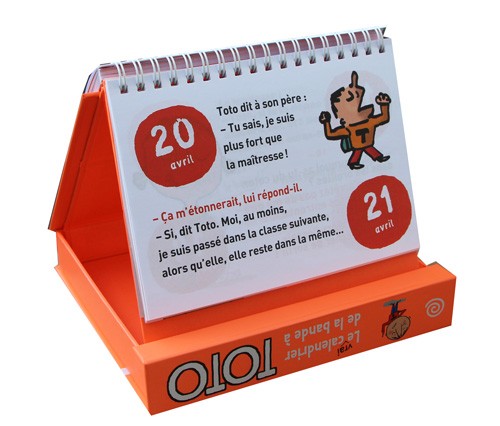 Le vrai calendrier de la bande à Toto