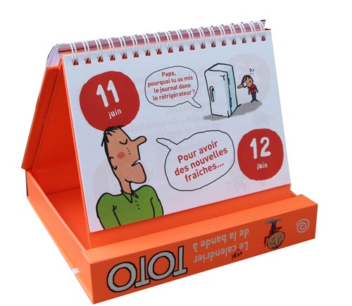 Le vrai calendrier de la bande à Toto