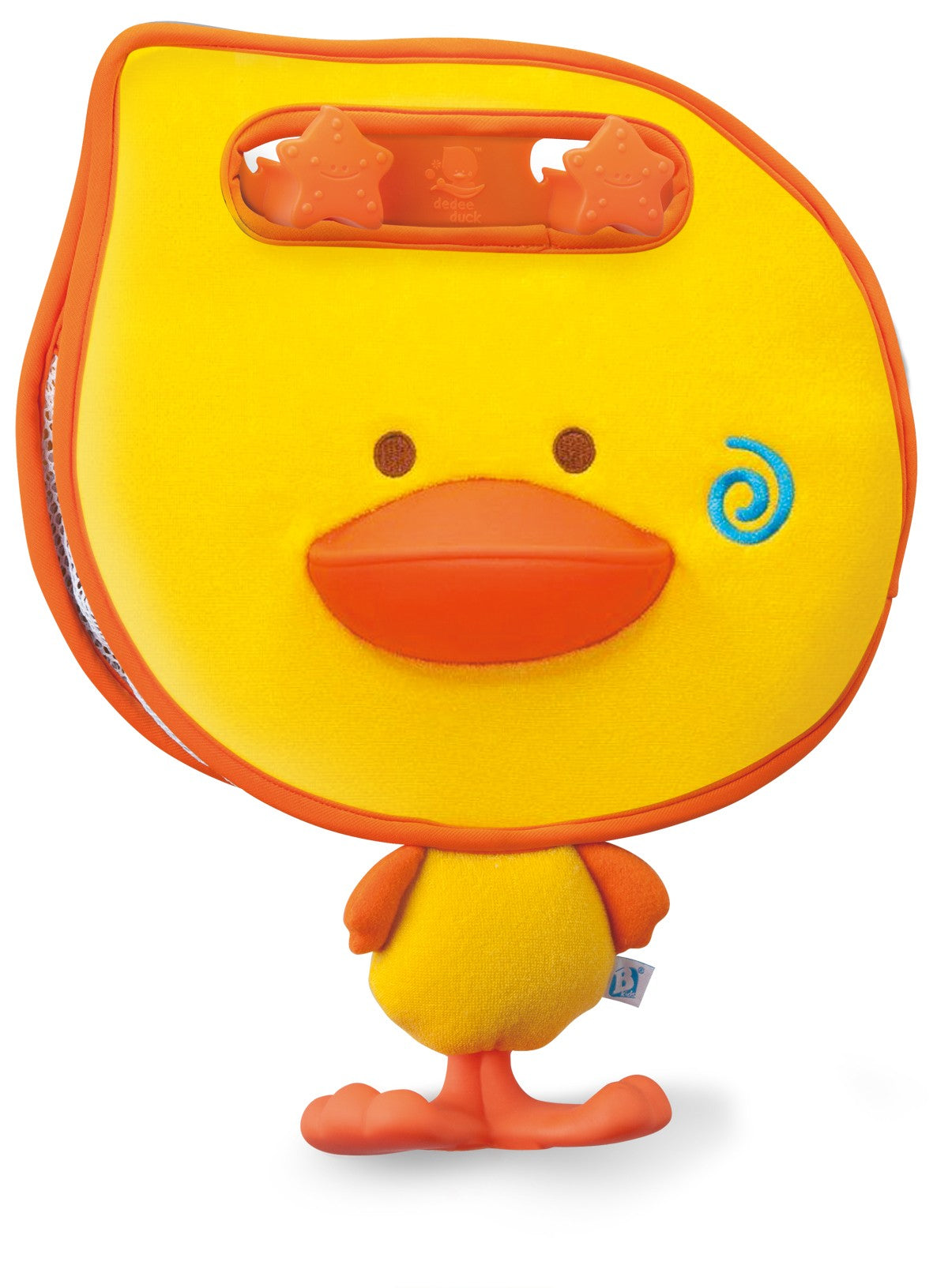 Canard de rangement pour le bain