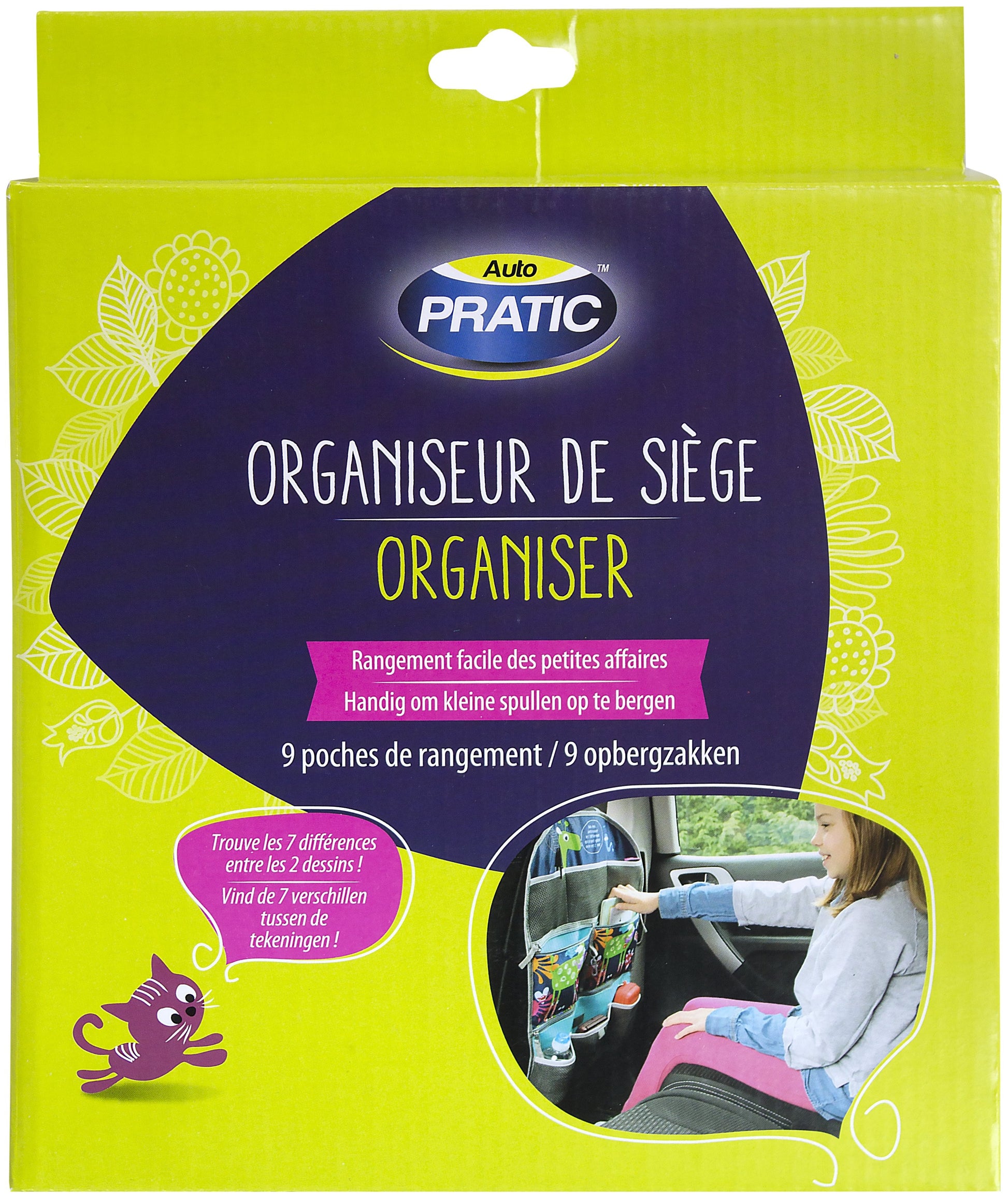 Organiseur de siège