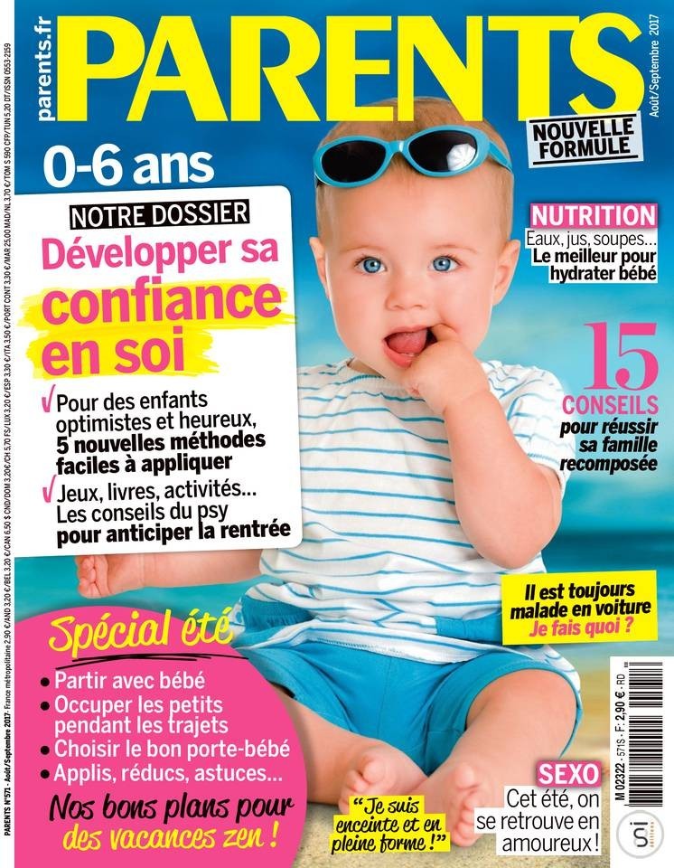 Magazine Parents - Juillet 2017