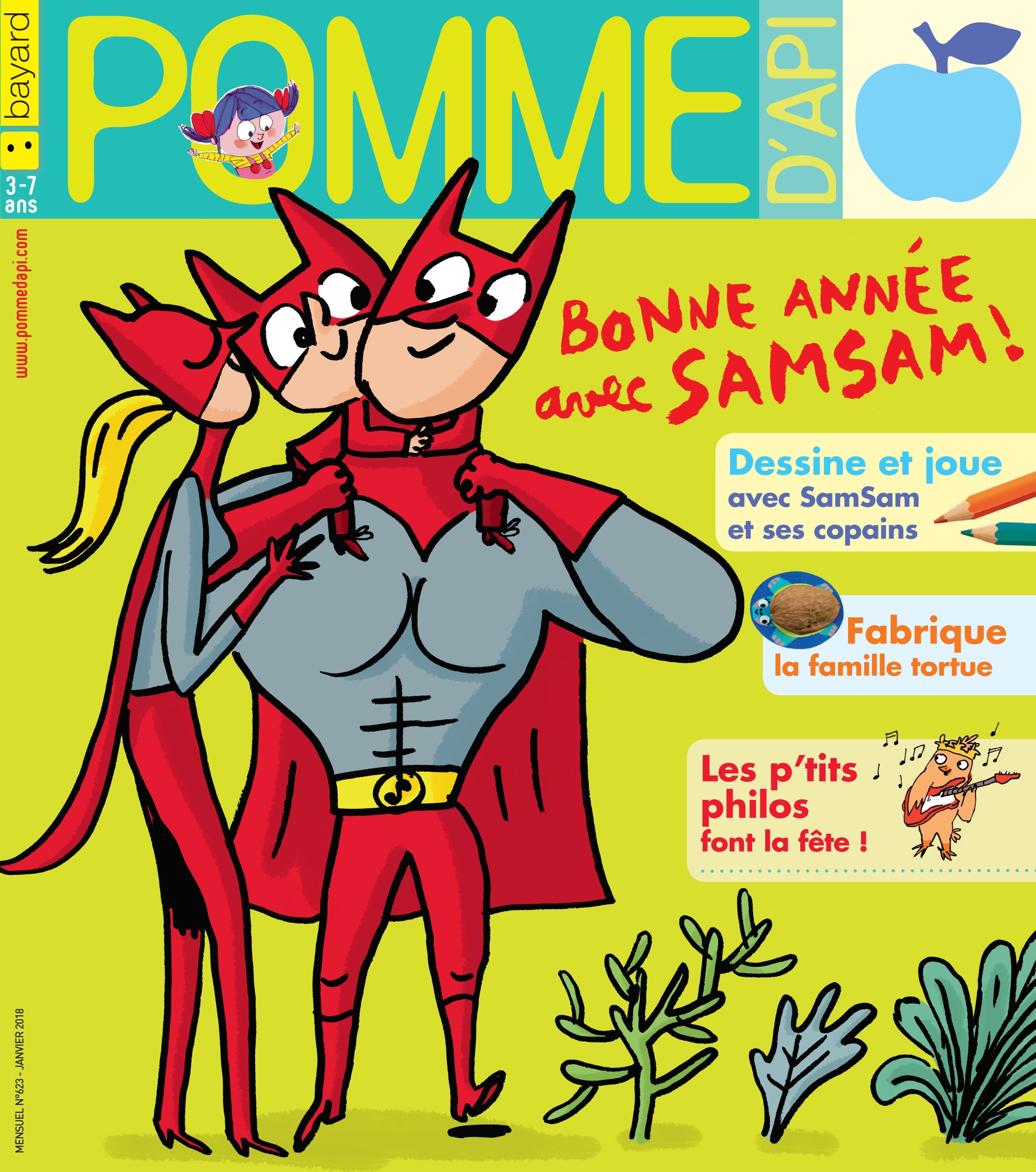 Pomme d'api - Janvier 2018