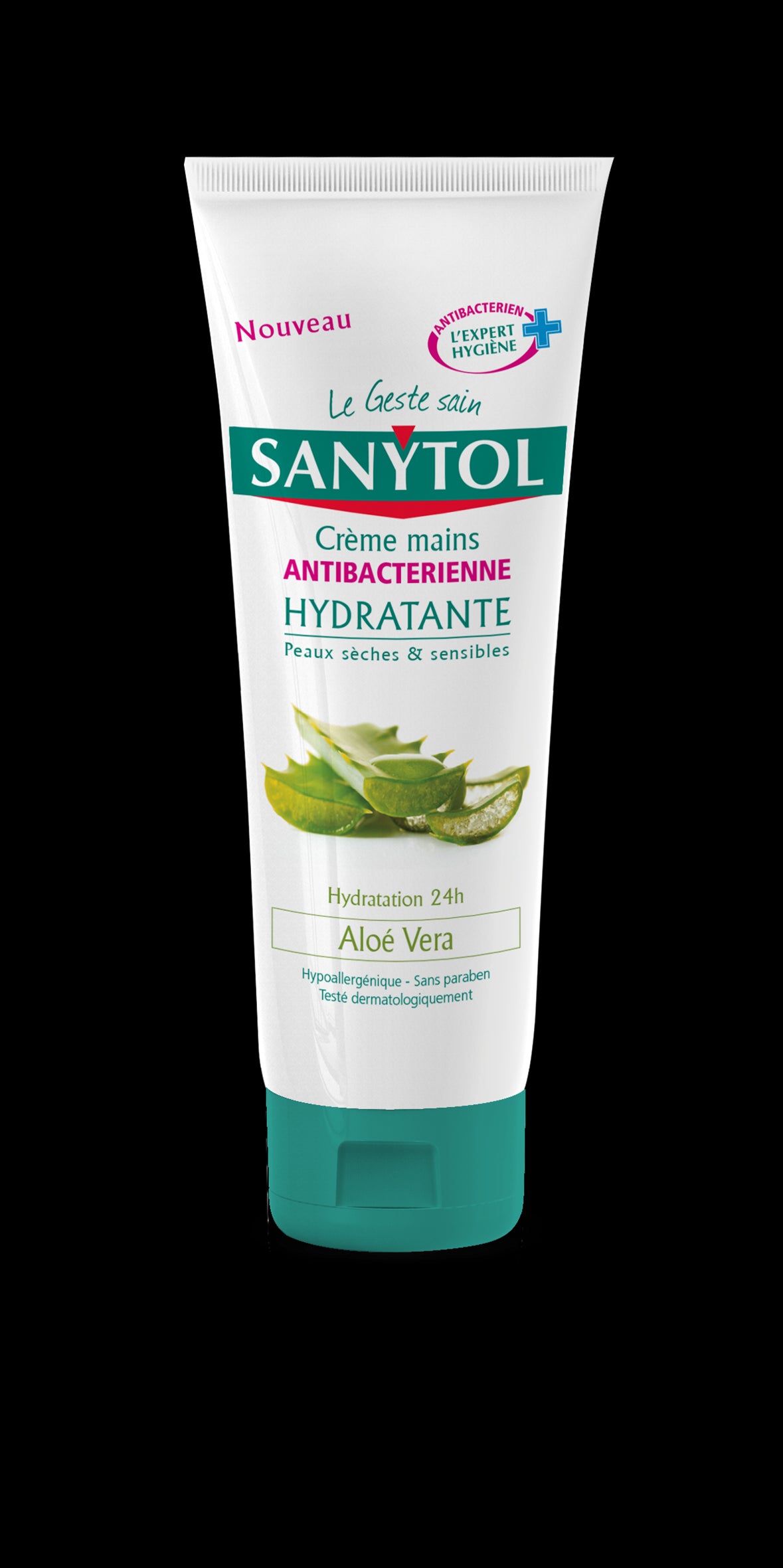 Crème mains antibactérienne hydratante