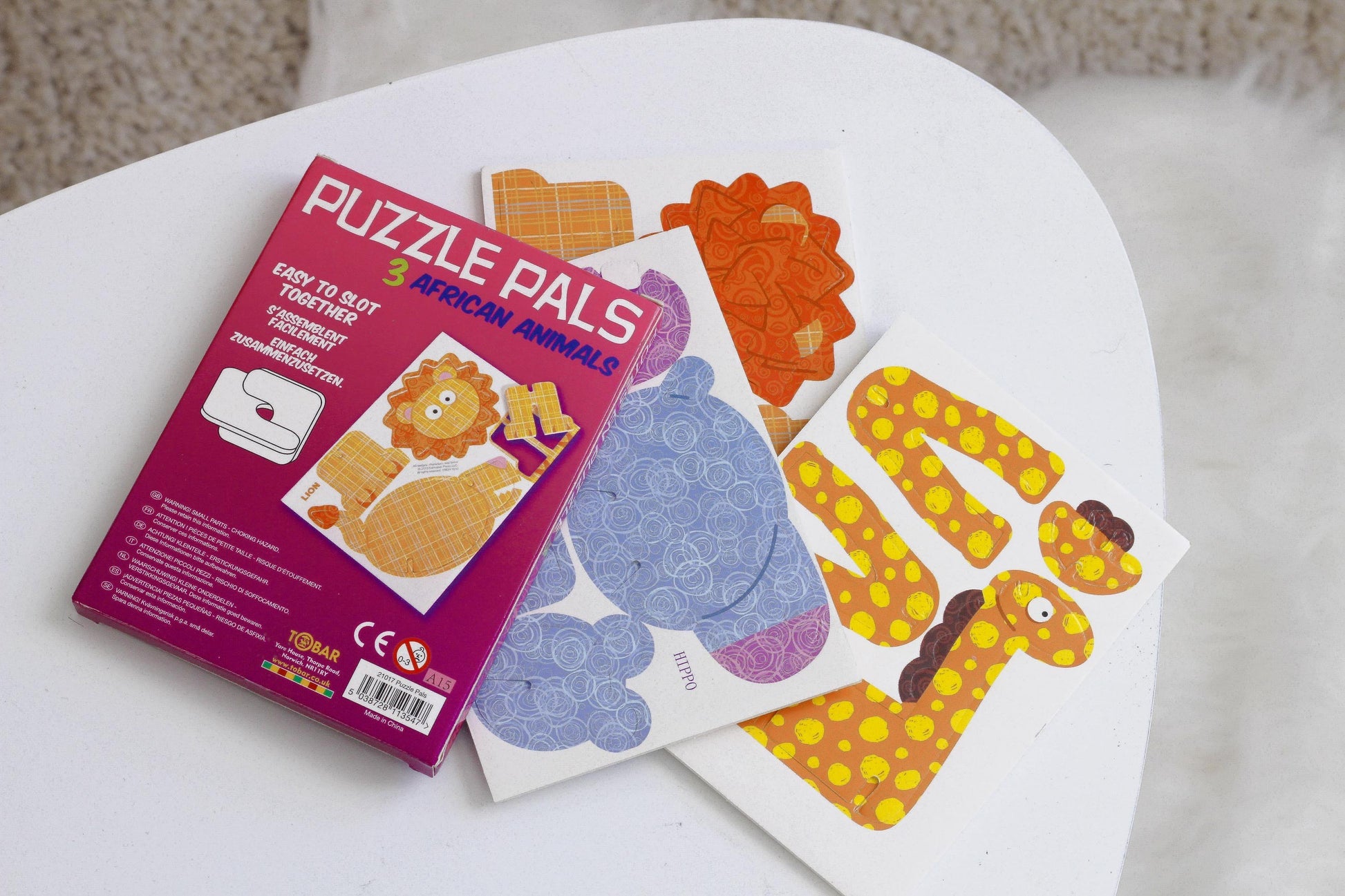 Puzzle Animaux à construire