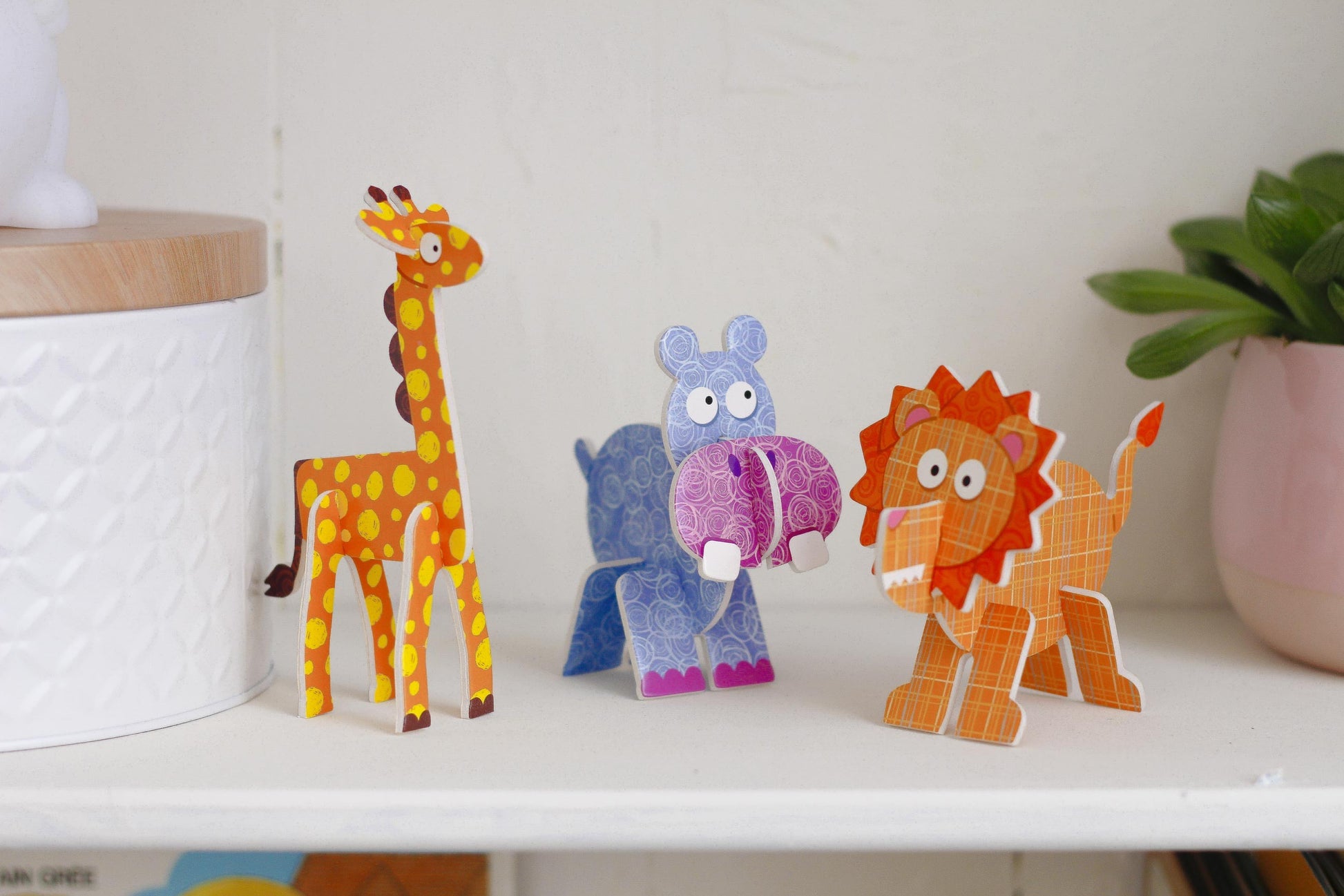 Puzzle Animaux à construire