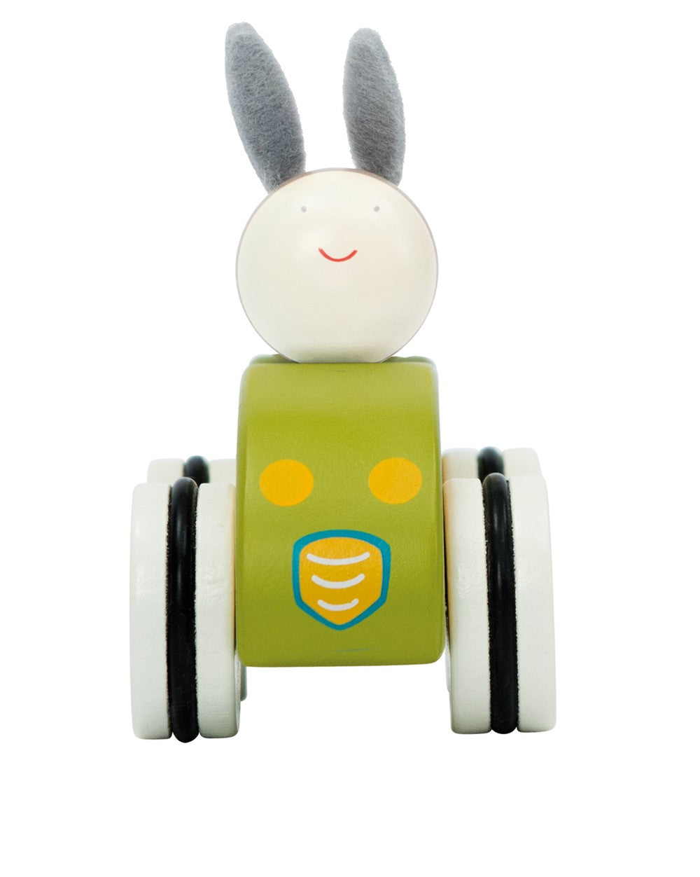 Voiture âne en bois