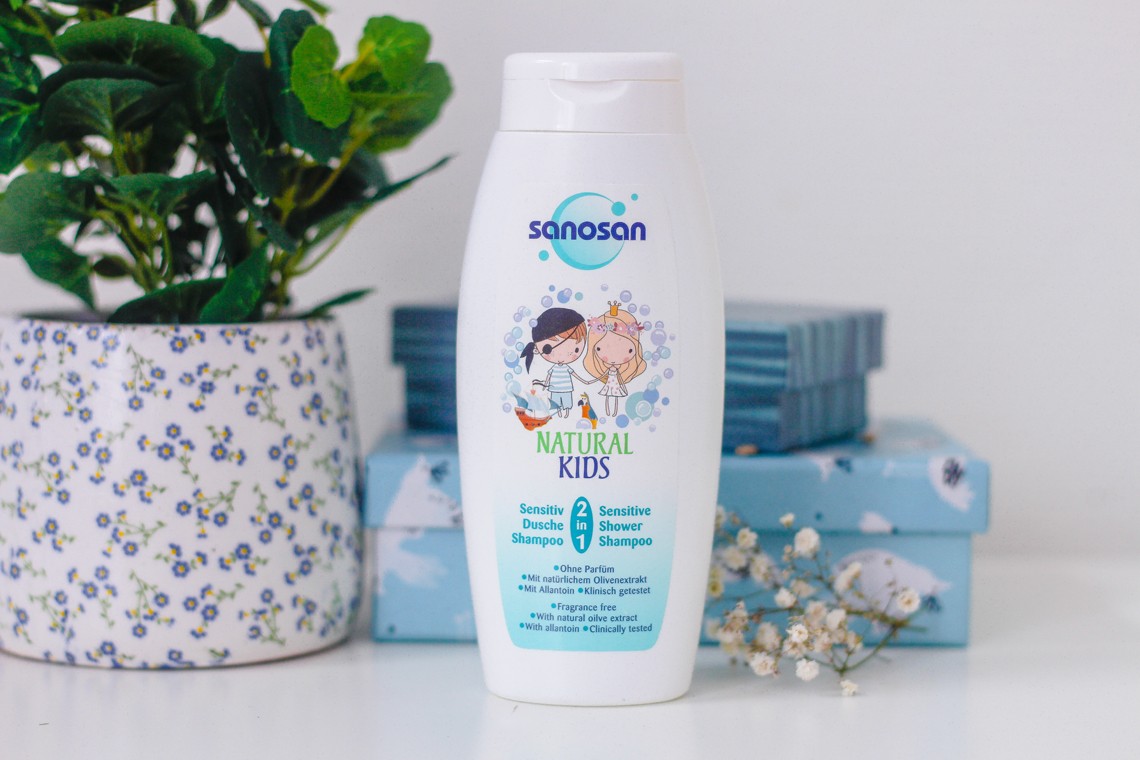 Shampoing douche peaux sensibles