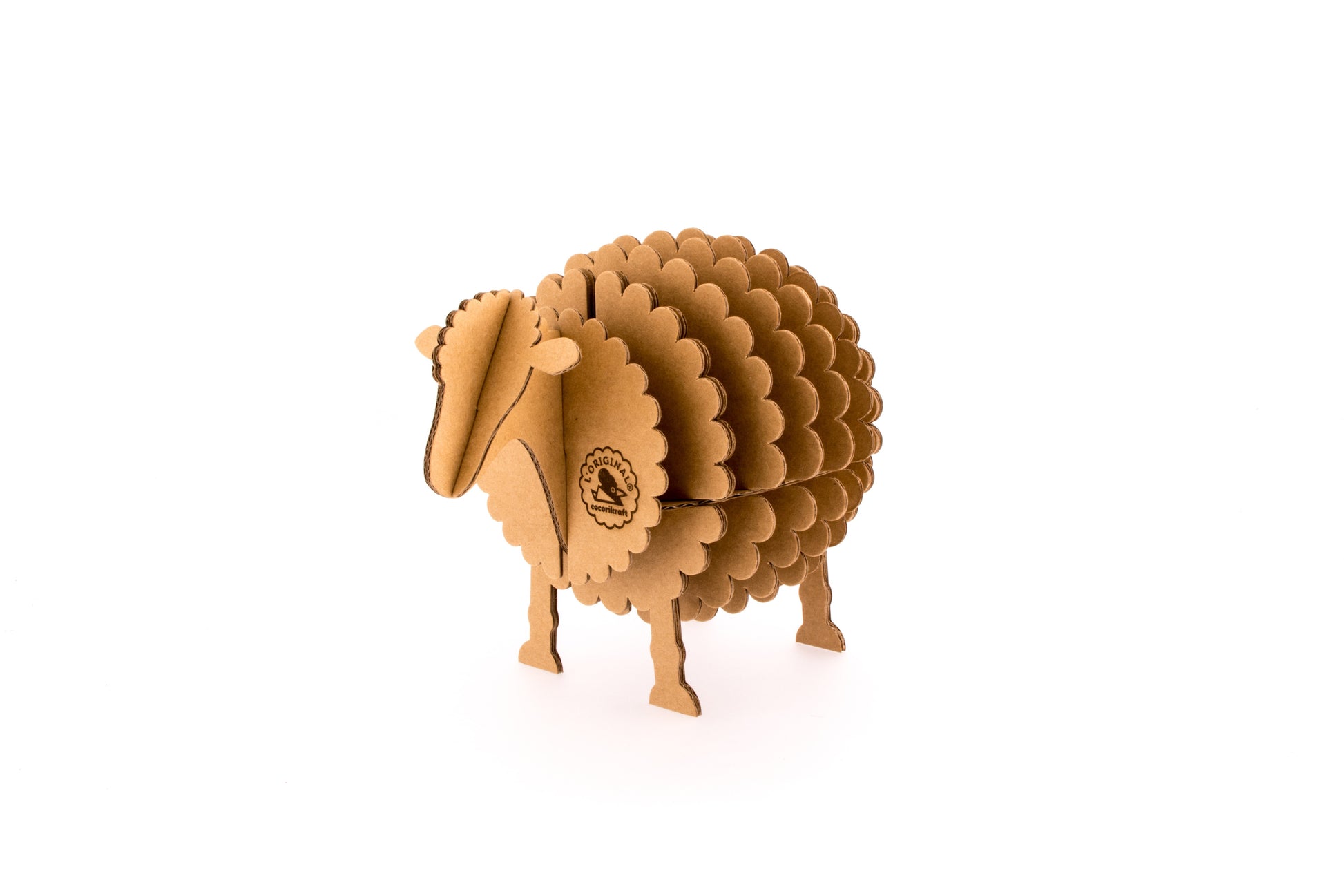 Mouton en carton Kraft