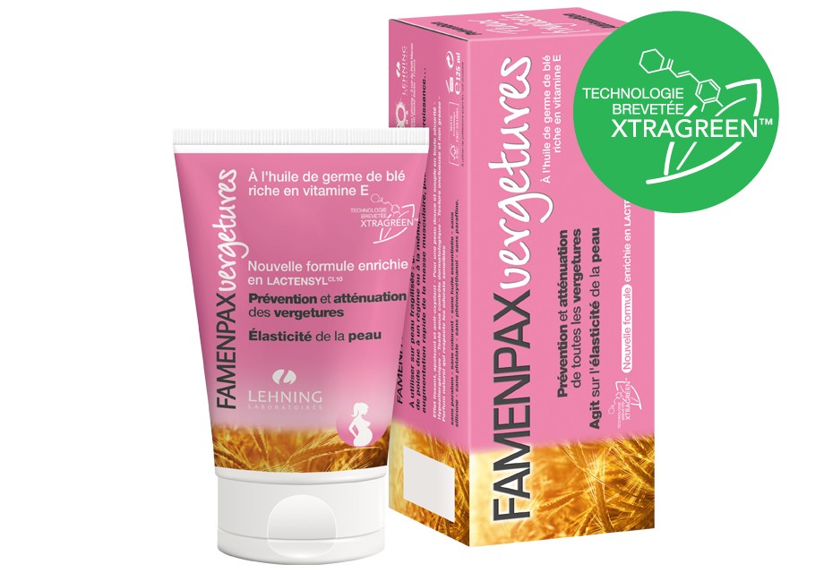 Crème cosmétique FAMENPAXvergetures