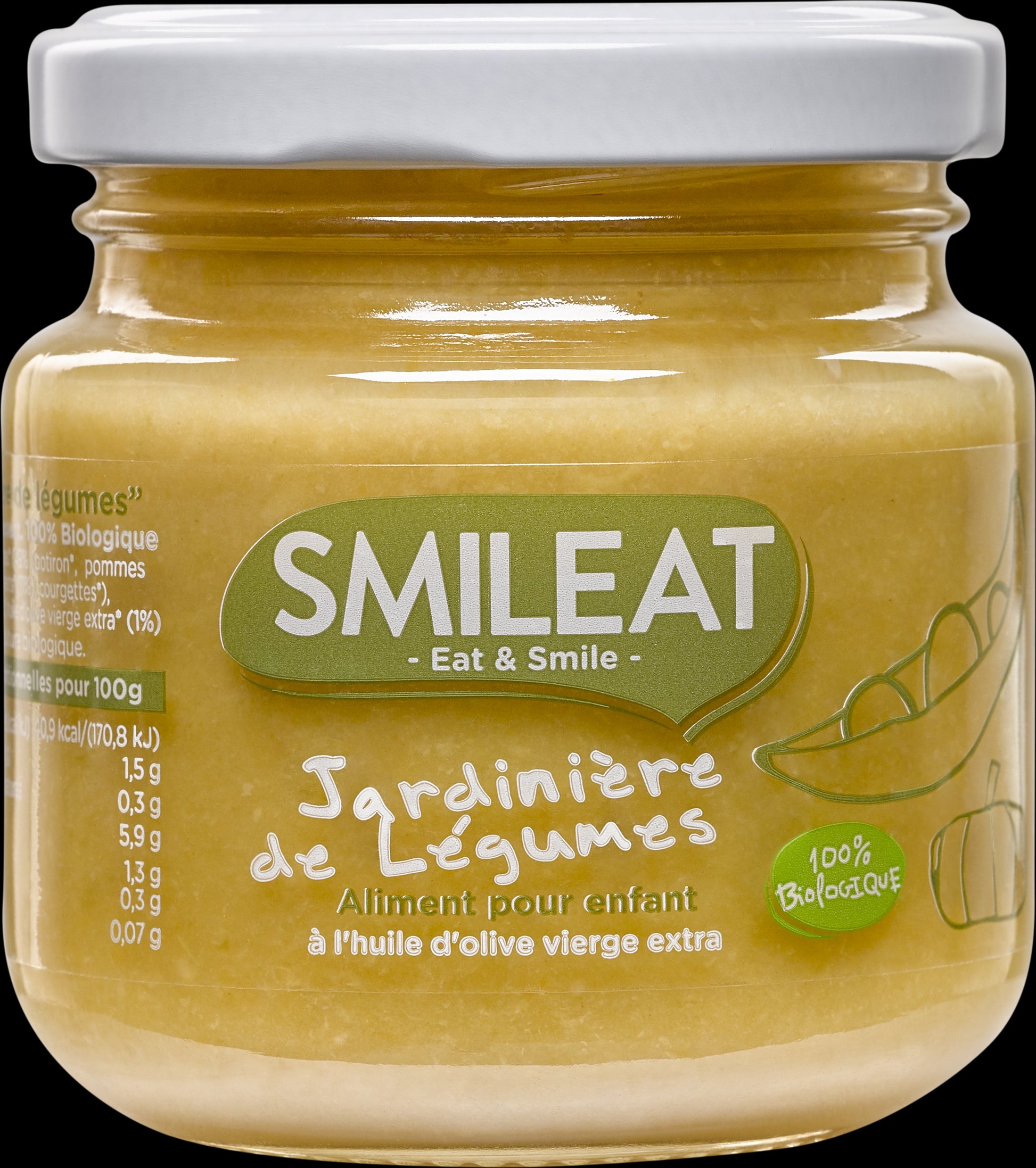 Petit pot courgettes ou jardinière de légumes