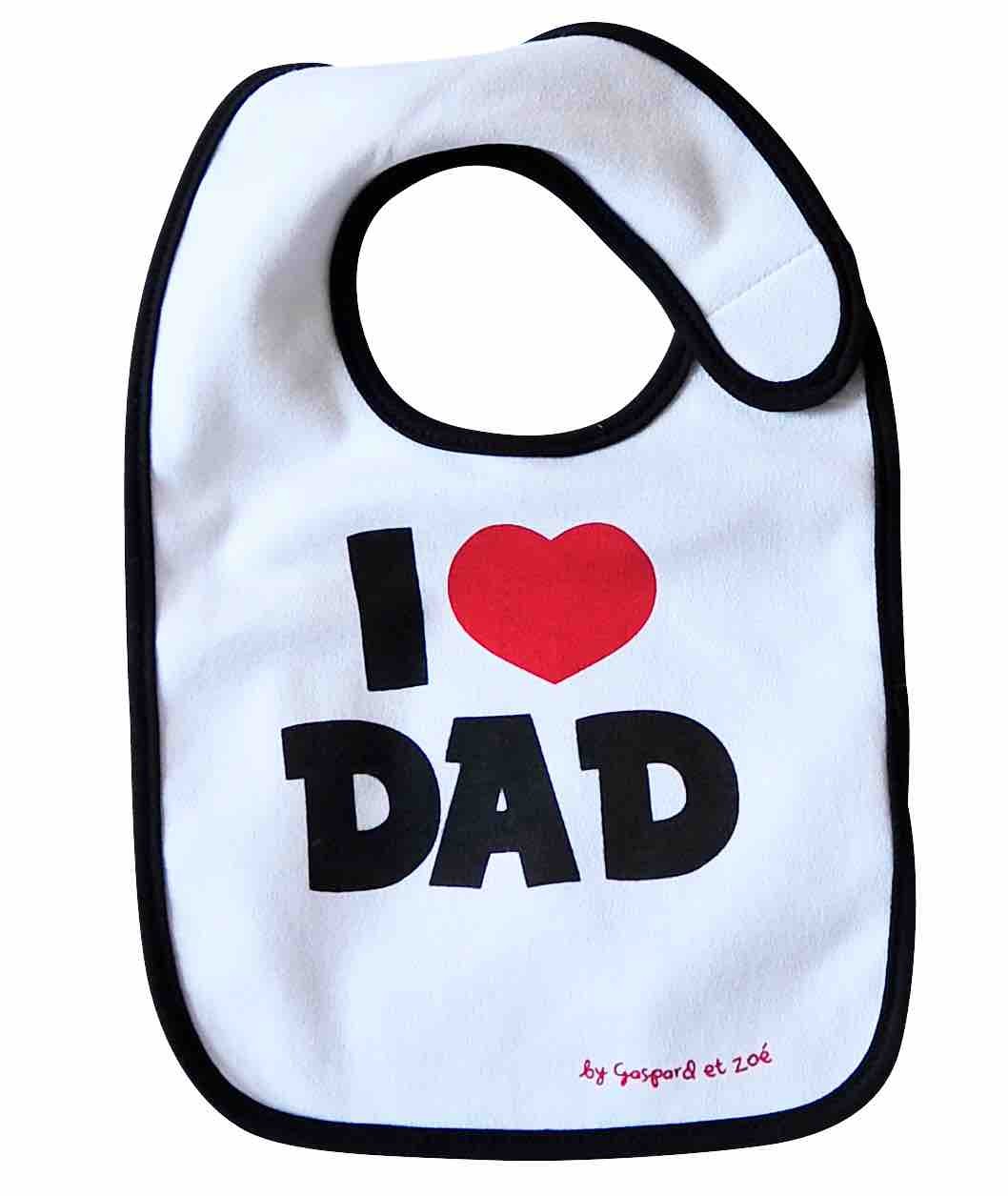Accessoire bébé - I ♥ Dad