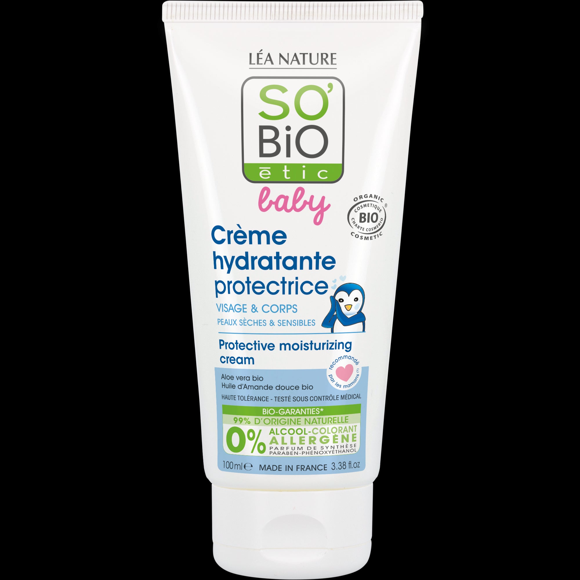 Crème hydratante protectrice visage
