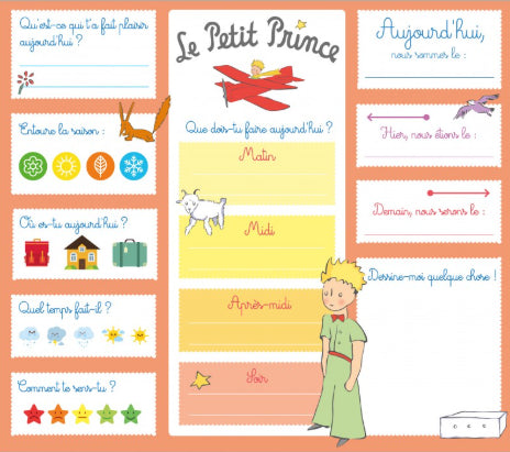 Mon premier organiseur Le Petit Prince