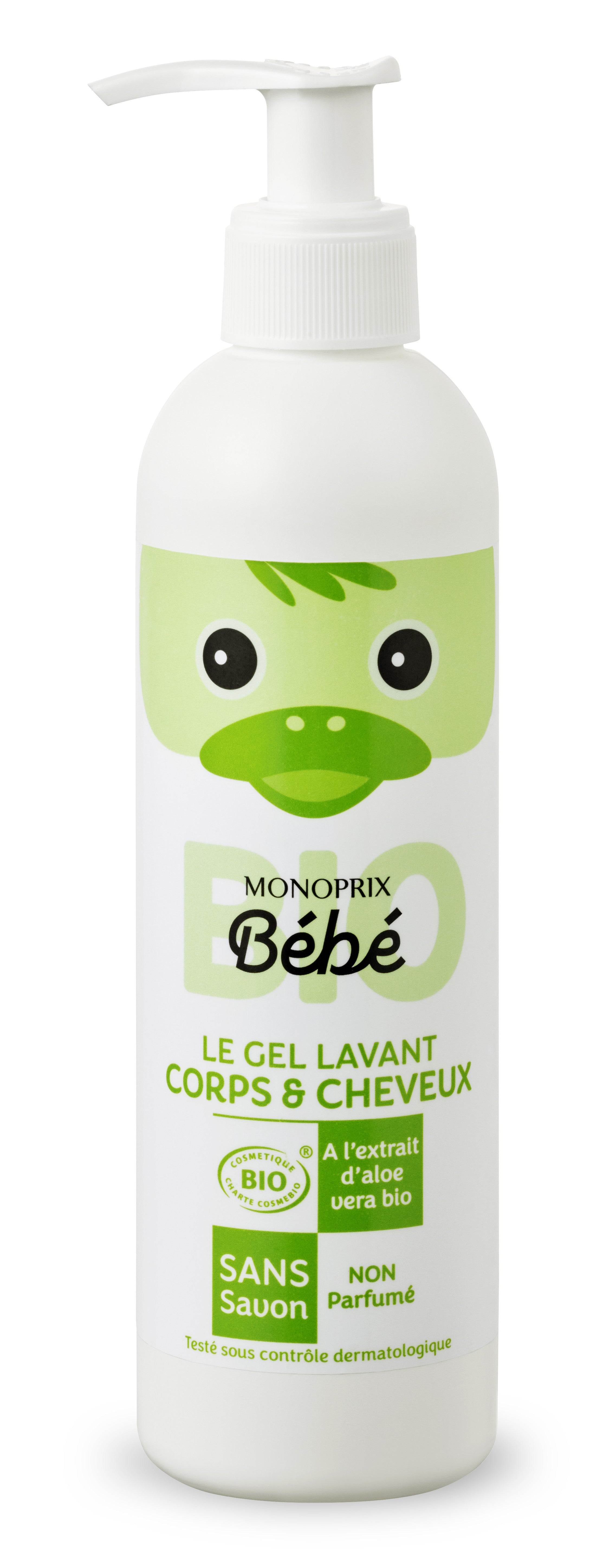 Gel lavant corps & cheveux BIO