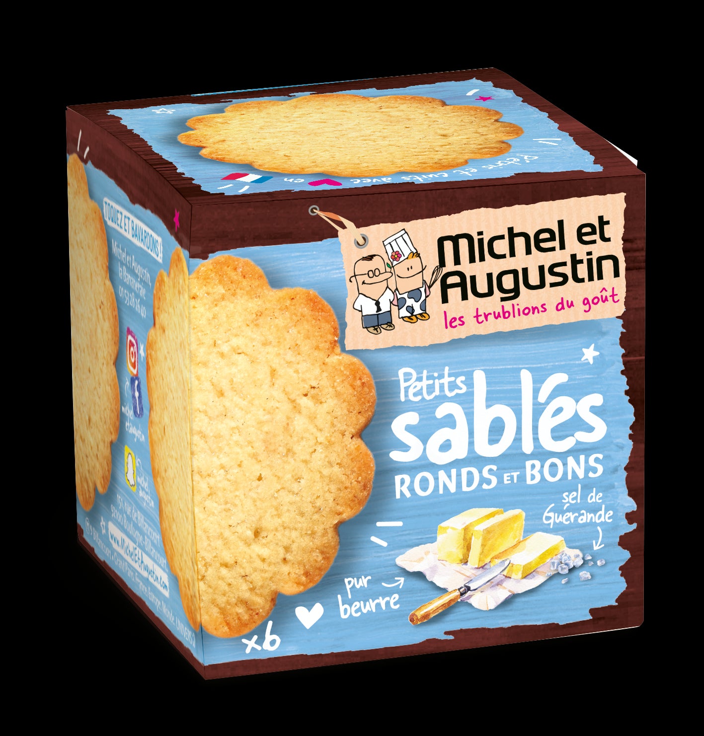 Petits sablés ronds et bons