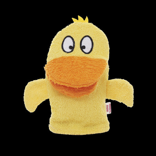 Gant de toilette canard