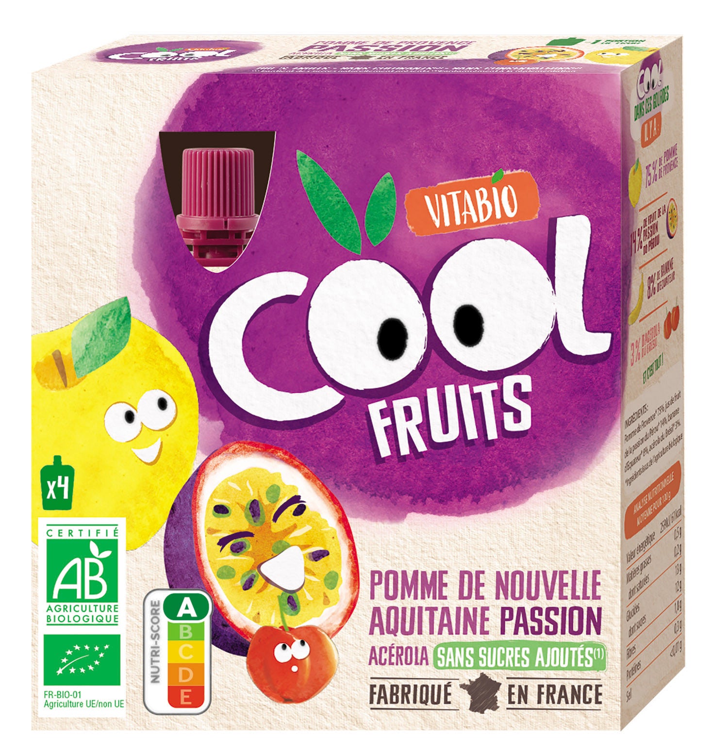 Gourdes aux fruits