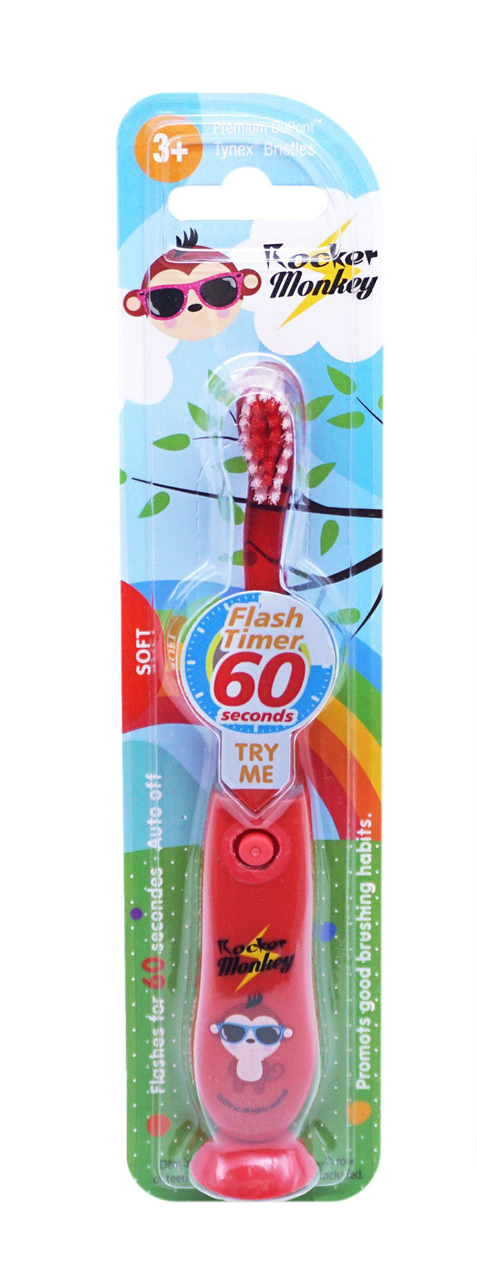 Brosse à dents lumineuse