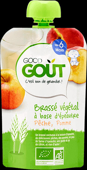 Brassé végétal épeautre pomme pêche