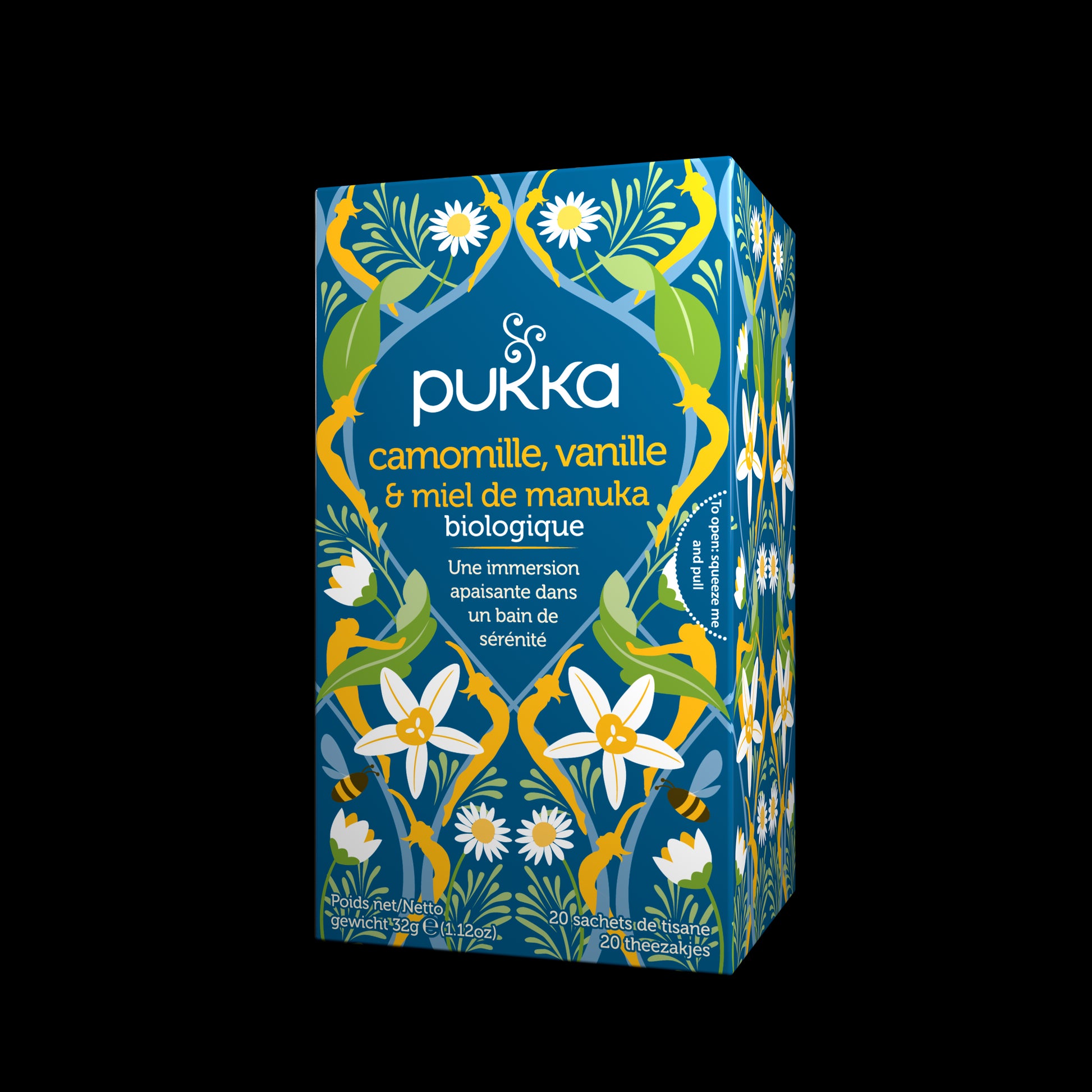 Tisane Camomille, Vanille et Miel de Manuka
