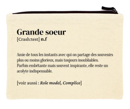 La trousse Grande Soeur