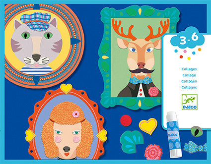 Collages portraits de famille