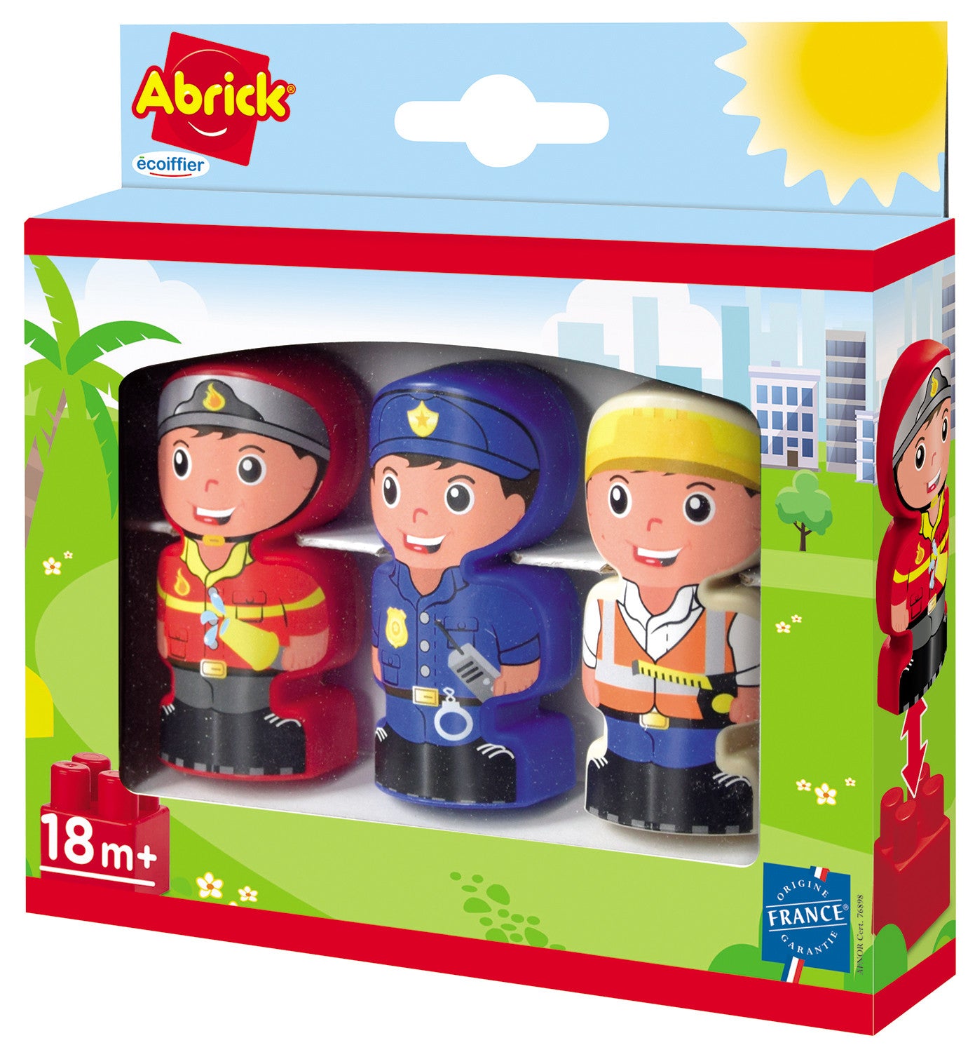 Set de 3 personnages