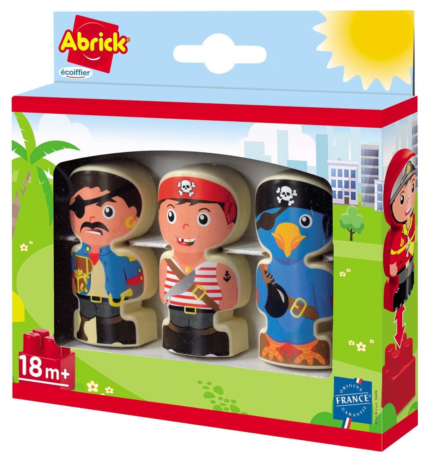 Set de 3 personnages