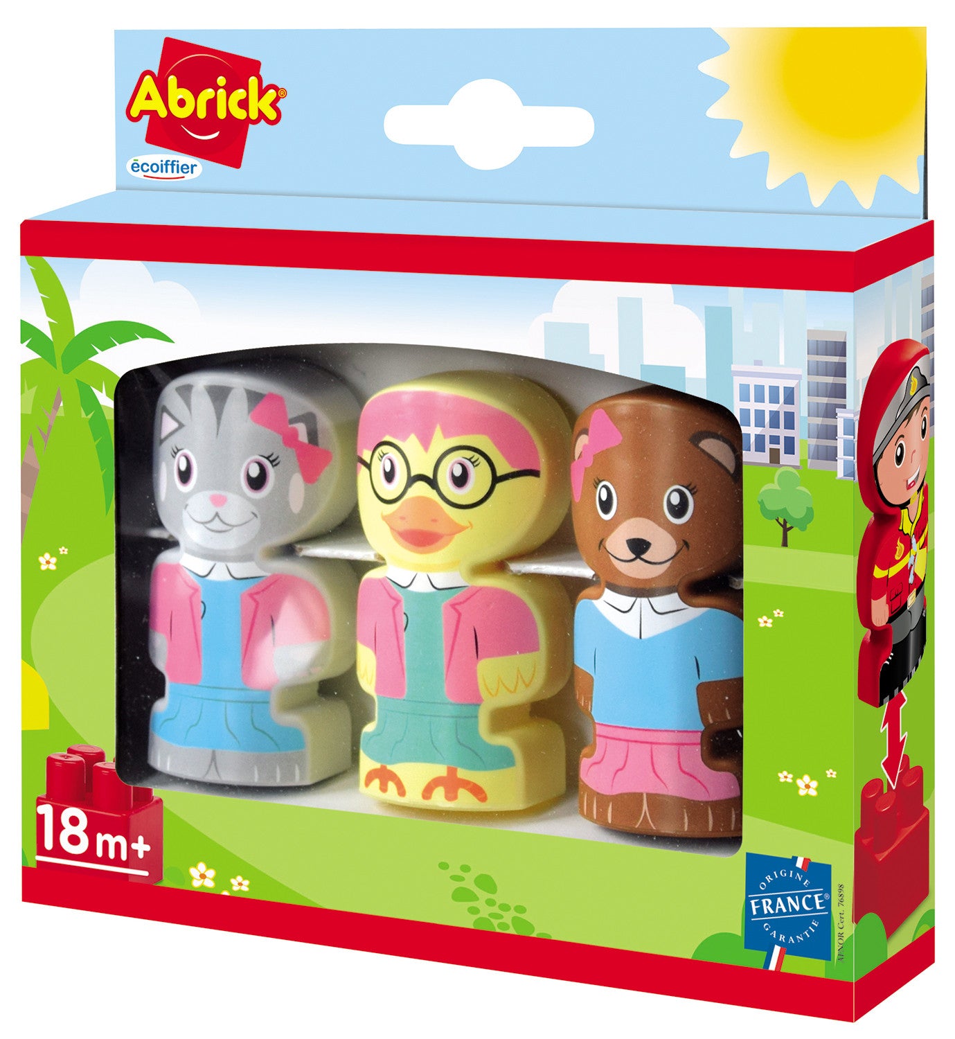 Set de 3 personnages