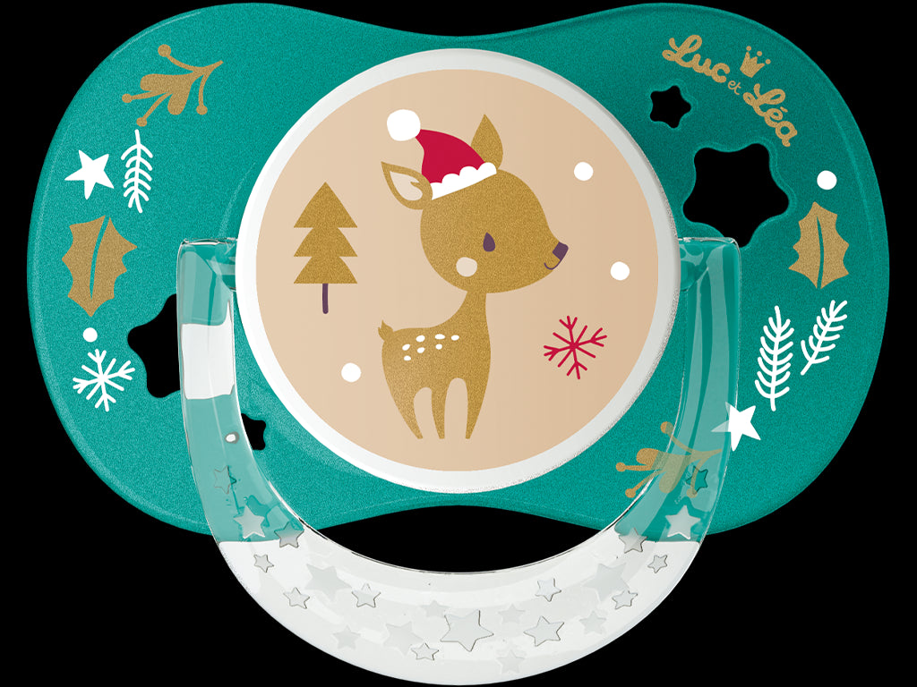 Sucette anatomique Noël