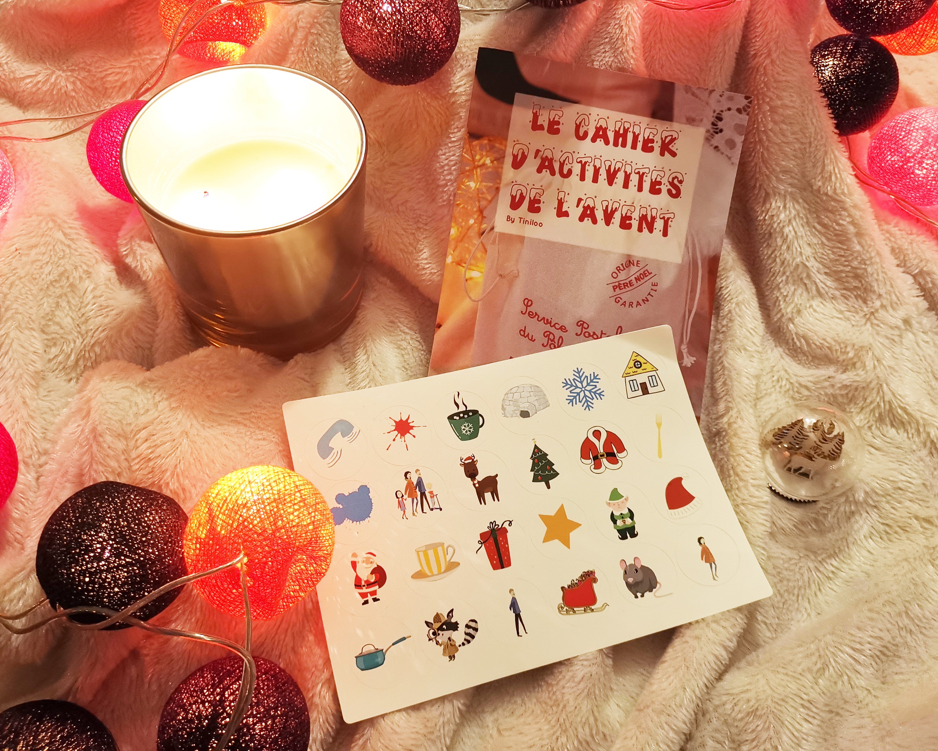 La cahier d'activité de l'Avent