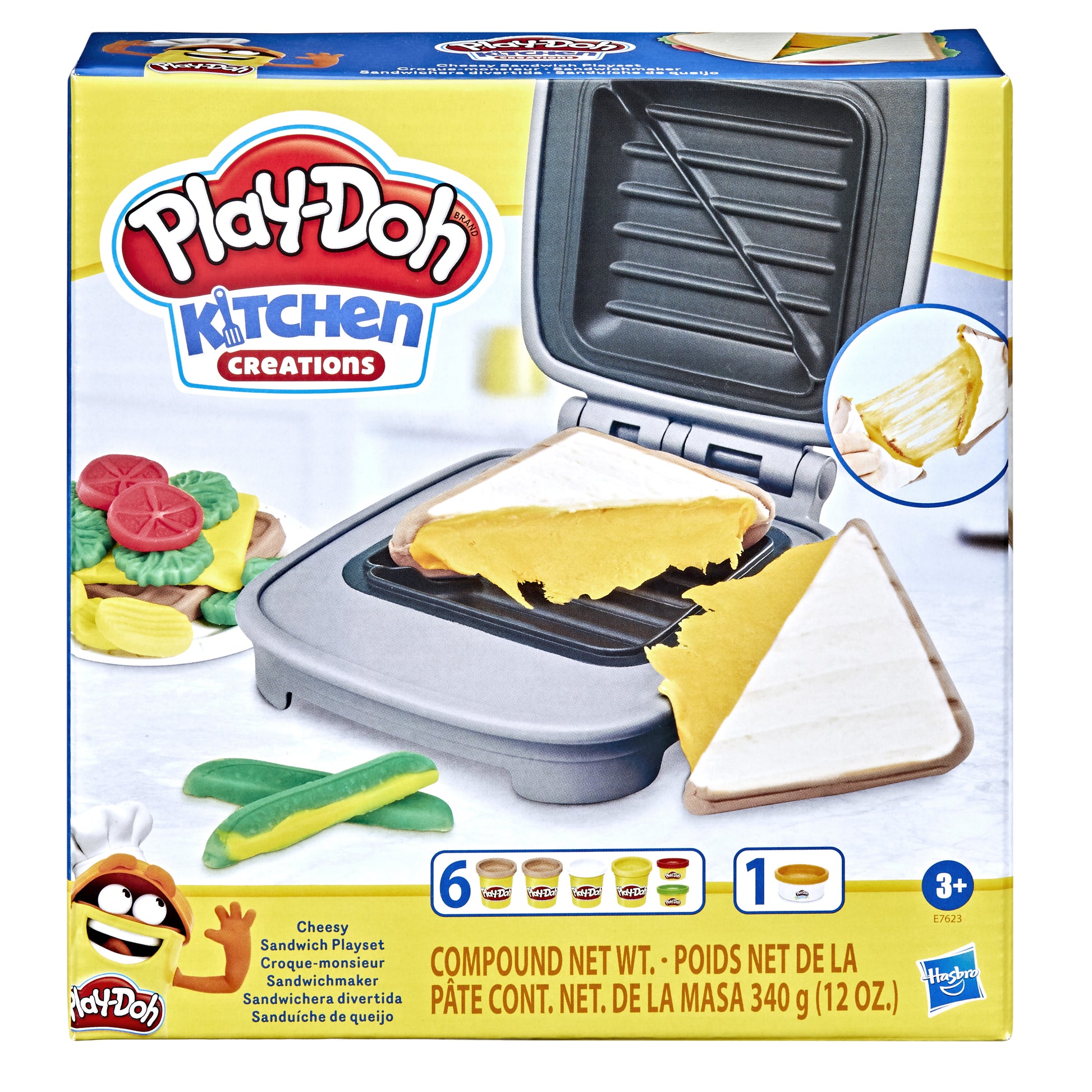 Pâte à modeler Play-Doh Kitchen - Le Croque-monsieur