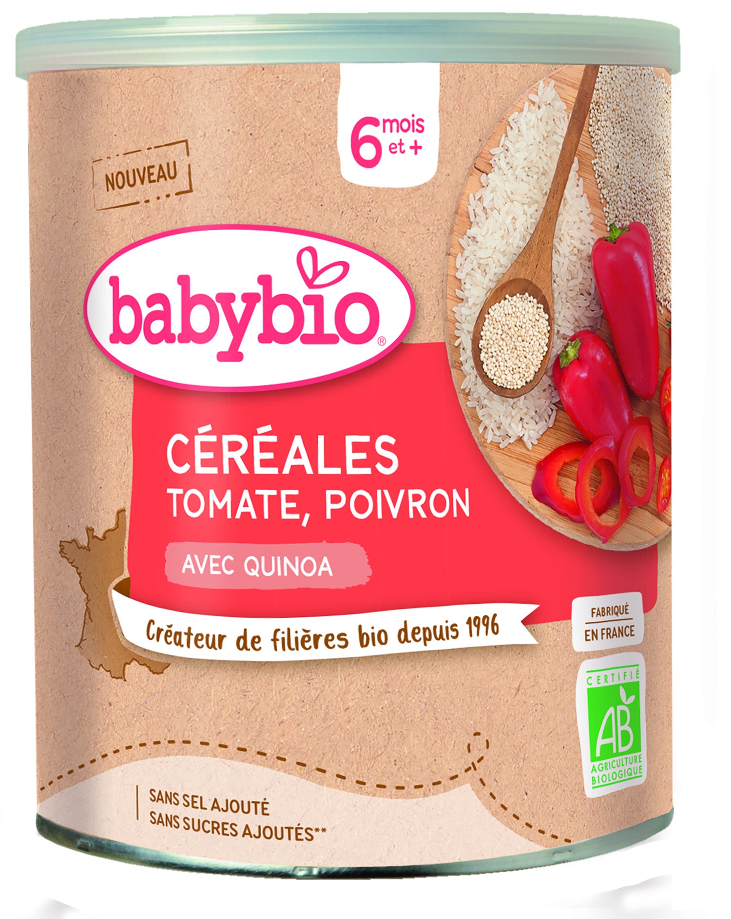 Céréales Tomate Poivron