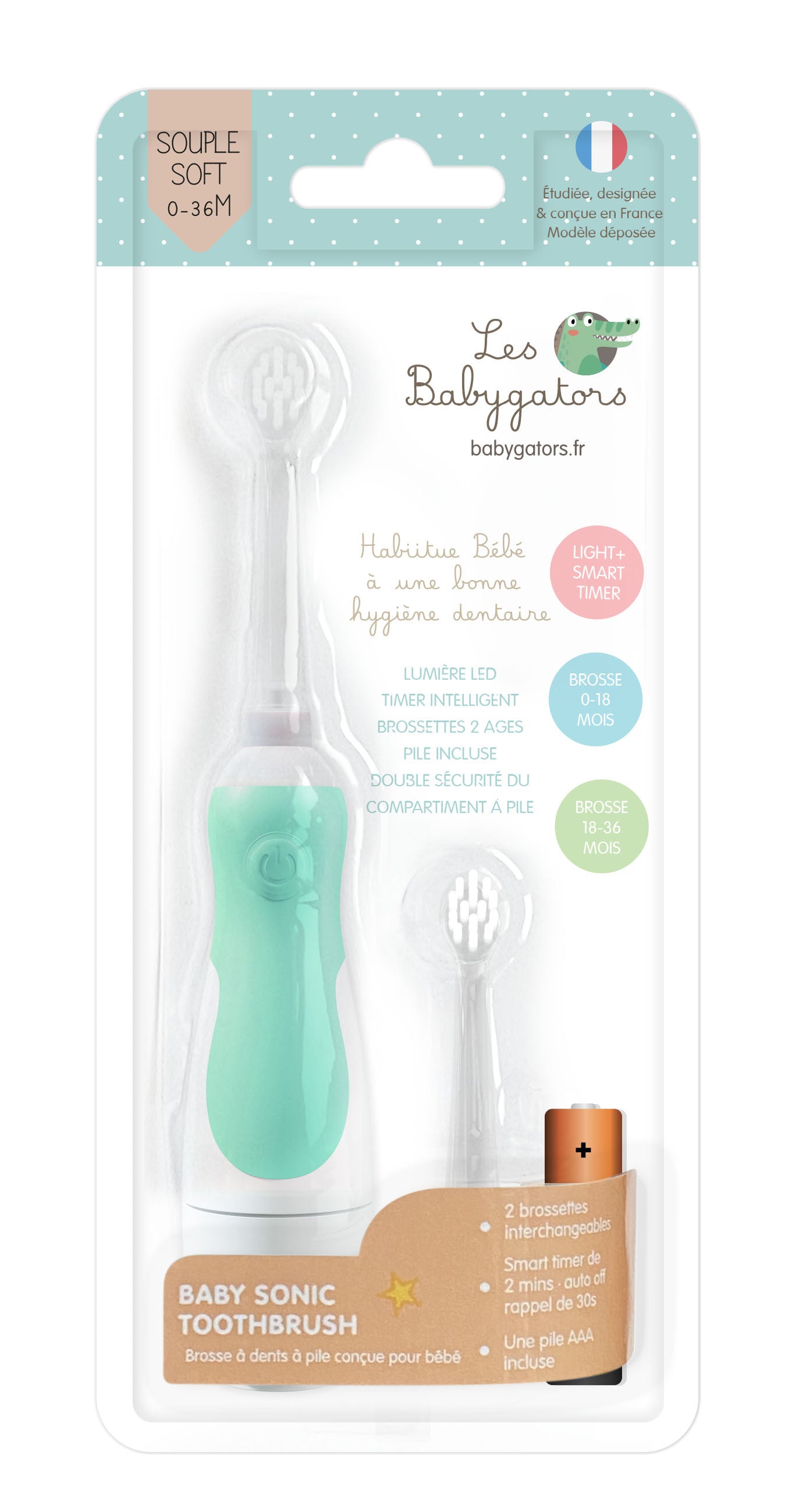 Brosse à dents sonique