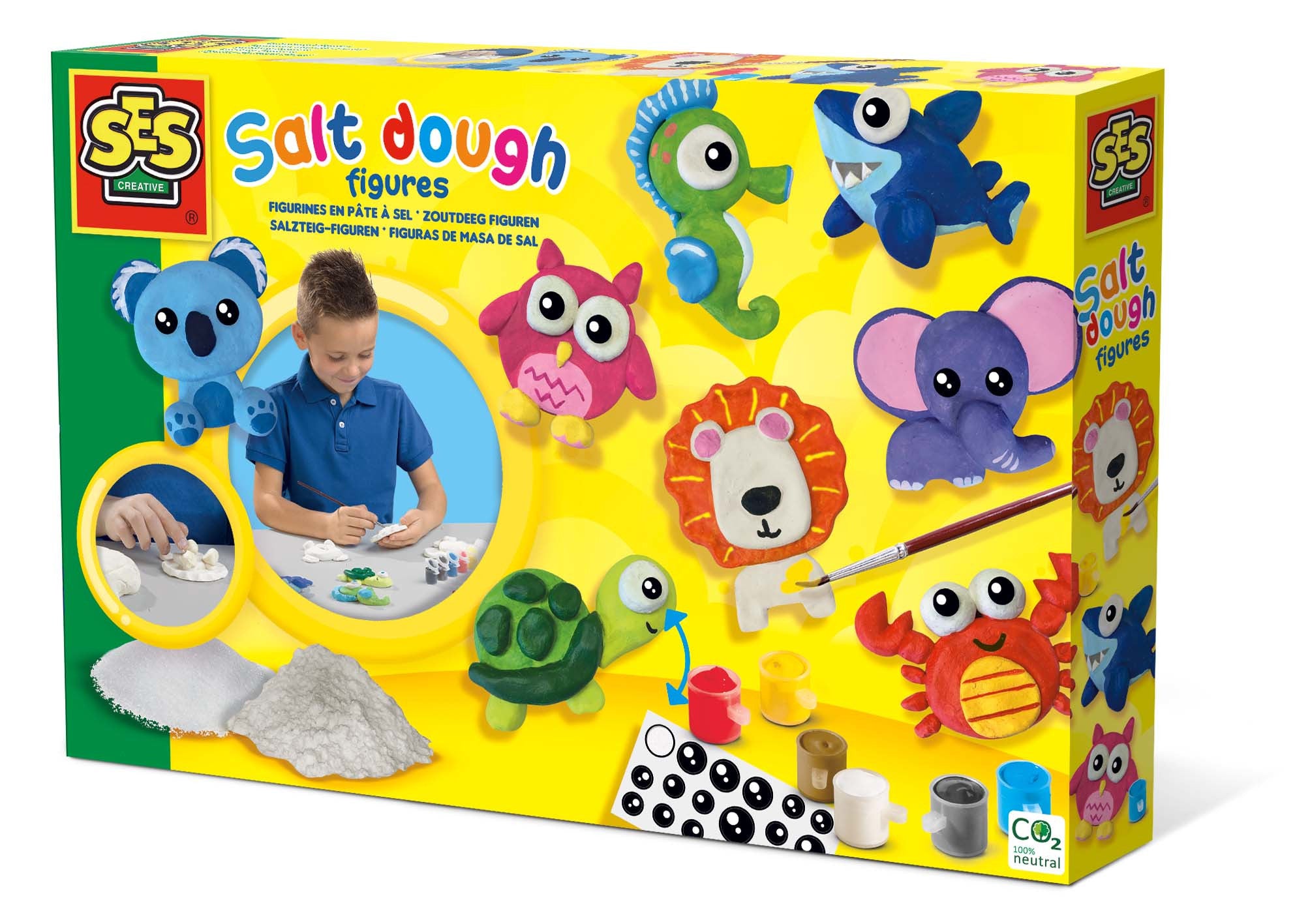 Figurines en pâte à sel