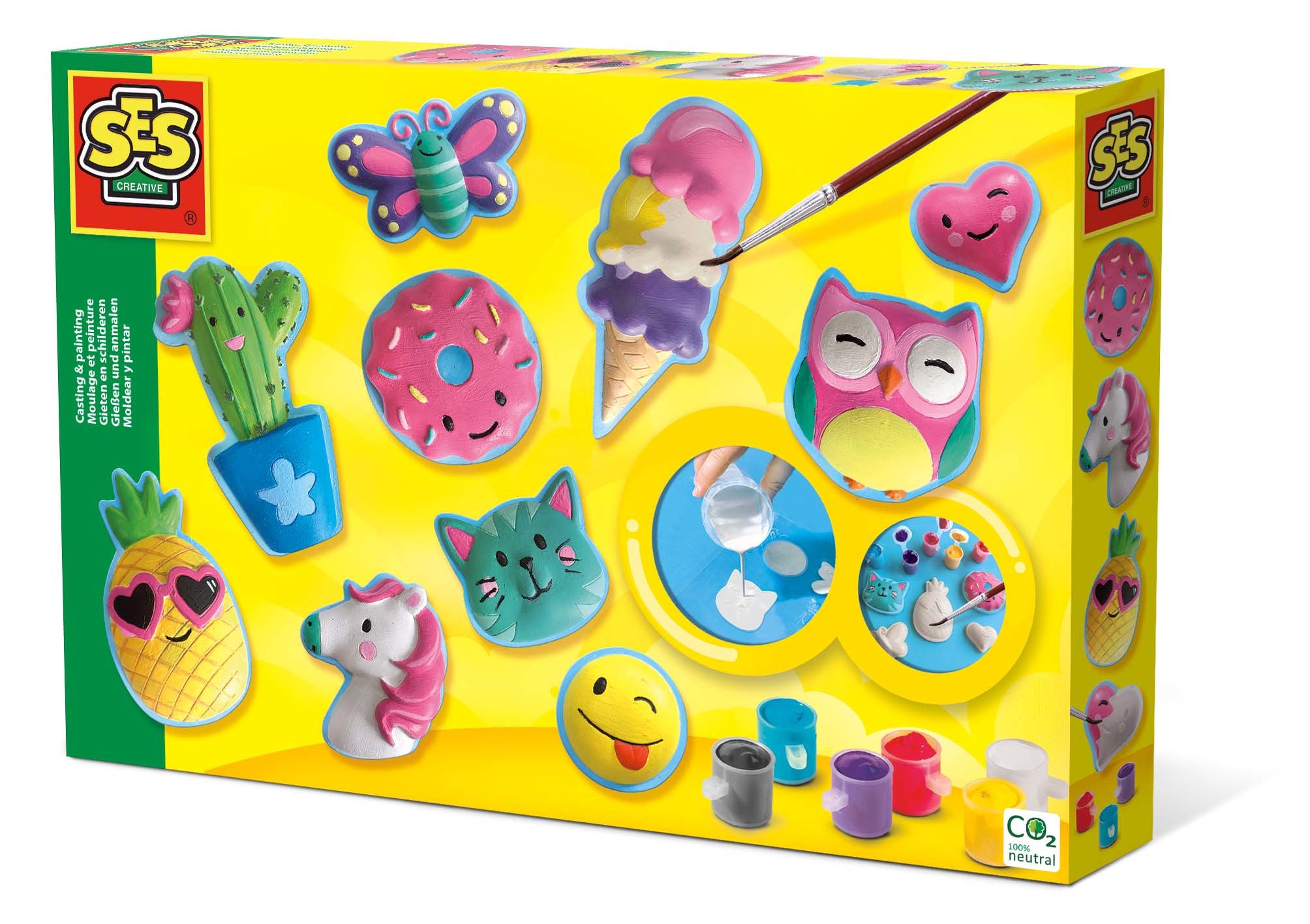 Moulage et peinture – Figurines amusantes