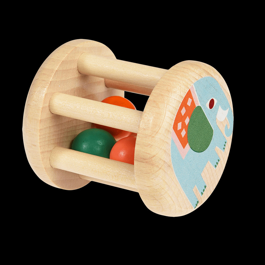 Hochet en bois wild wonders