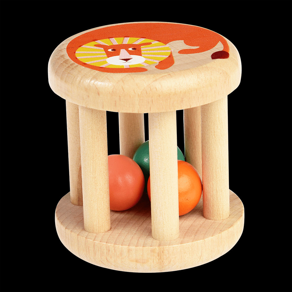 Hochet en bois wild wonders