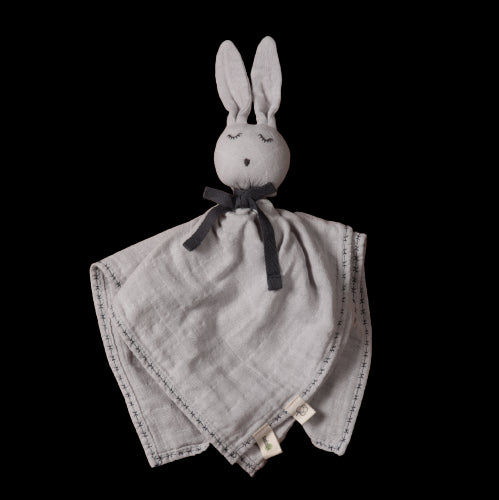 Robin le doudou aux oreilles de lapin
